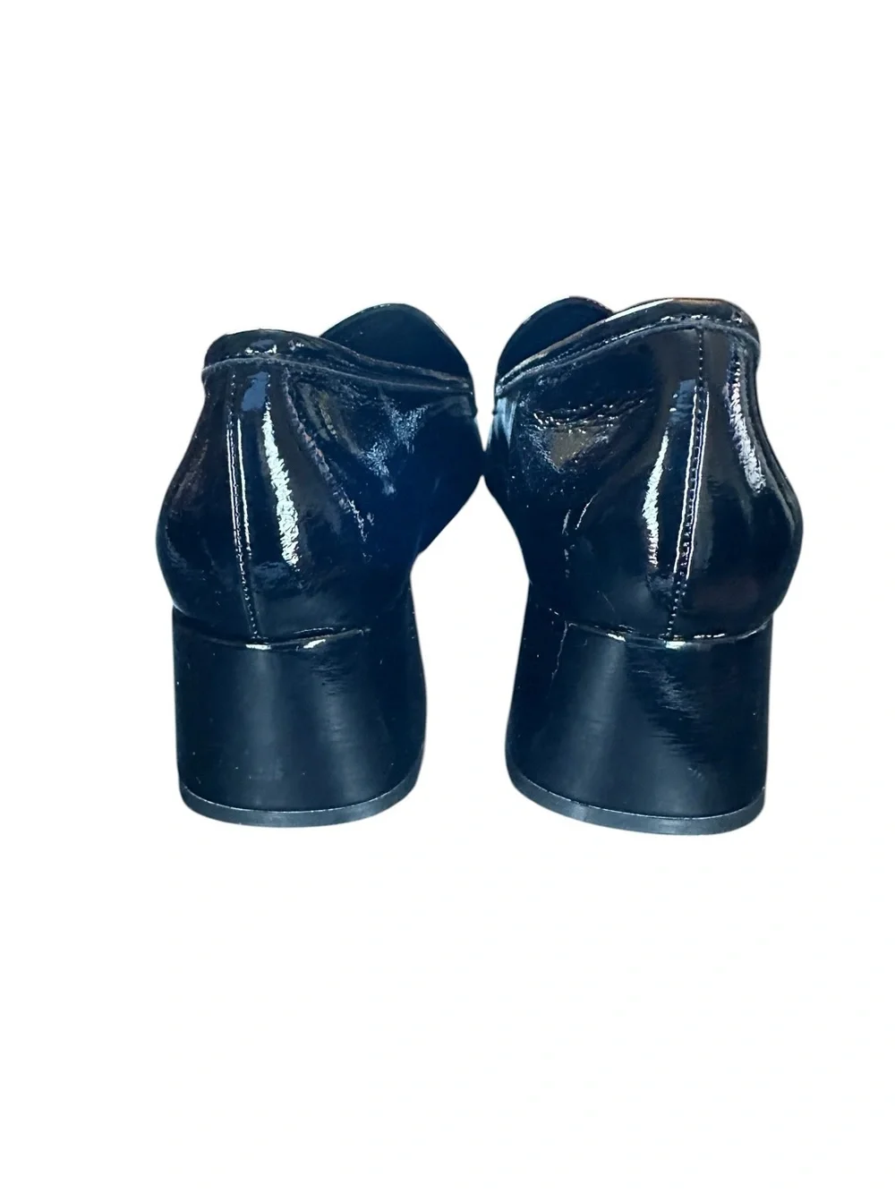 Jeffrey Campbell Archive Black Patent Block Heel Pump. Sz: 11